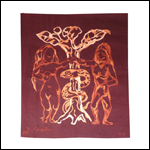 3) Léonard FOUJITA / Adam et Eve