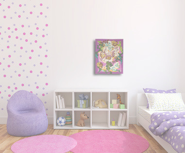 4)  Charles LAPICQUE / Concert champêtre室内風景